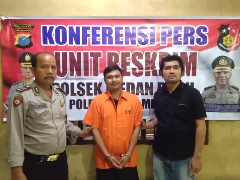 Pegasus Medan Baru Ringkus Pencuri Laptop