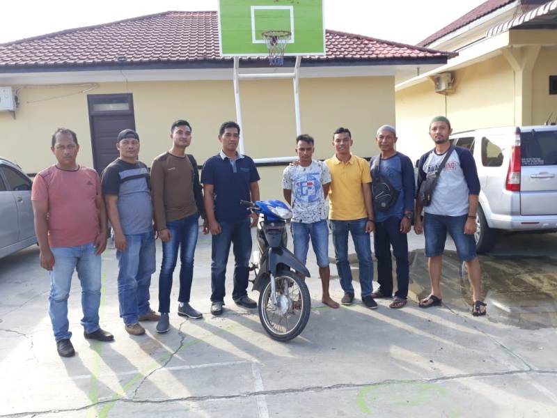 Satreskrim Polres Sergai Berhasil Ringkus DPO Pelaku Curanmor