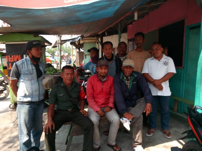 Babinsa Koramil 10/ML Kodim 0201/BS Gelar Komsos Humanis, Pelihara dan Jaga Situasi Kondusif