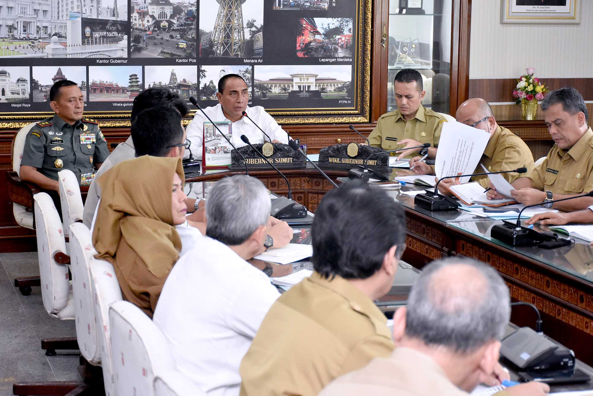 Gubernur Sumut Segera Bentuk Tim Teknis Penanganan Banjir Kota Medan