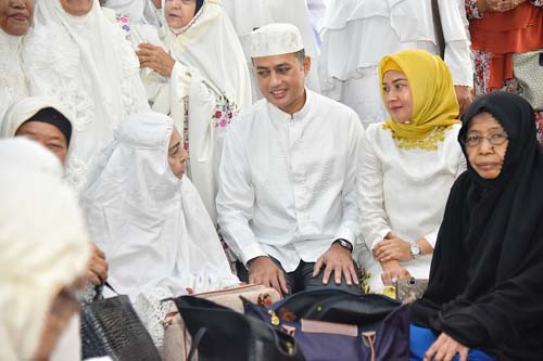 Tabligh Akbar dan Salat Tasbih Bersama Ribuan Ibu-ibu,  Musa Rajekshah: Ramadan Momen Tingkatkan Ibadah