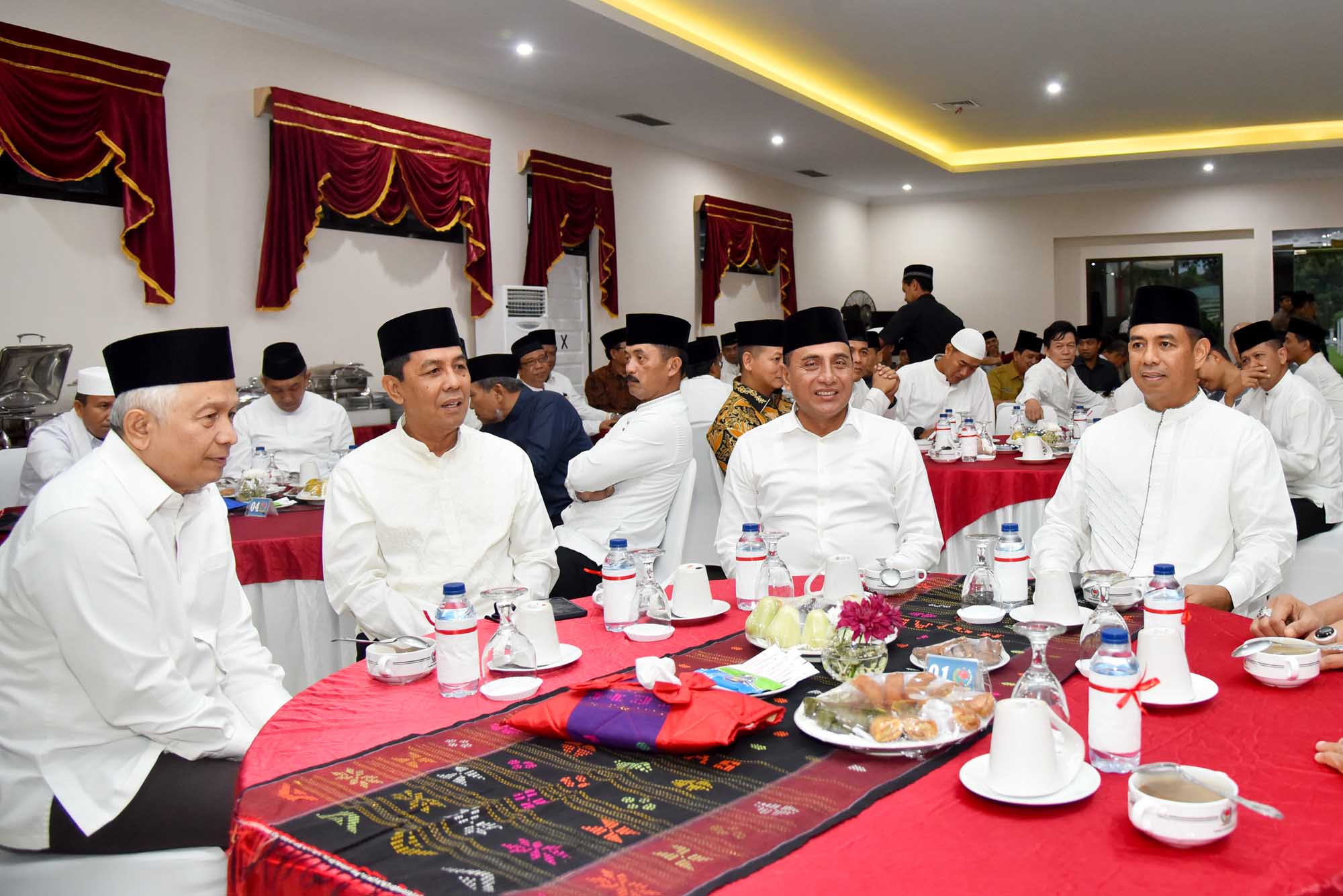 Buka Puasa Bersama Keluarga Besar Kosekhanudnas III,  Gubernur Sumut: Puasa Melatih Integritas Diri