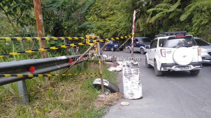 Dishub Tobasa Antisipasi Lakalantas di Jalinsum Sipintupintu