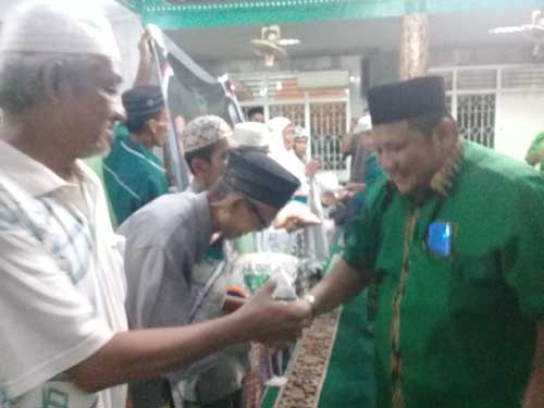 Safari Ramadhan Terakhir di Masjid Jamik, NU Bangun Perekonomian Umat