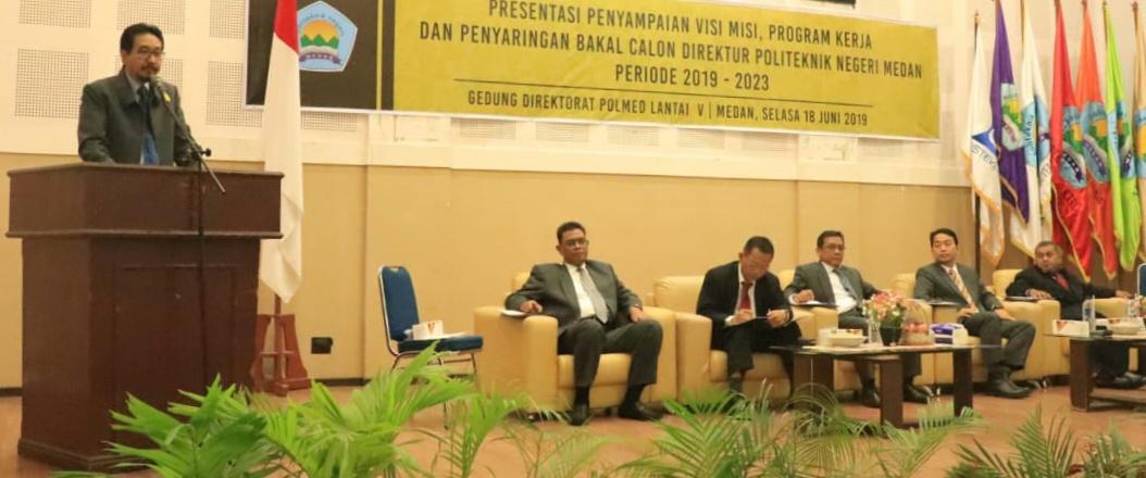 3 Calon Direktur Polmed 2019-2023 Raih Suara Berimbang