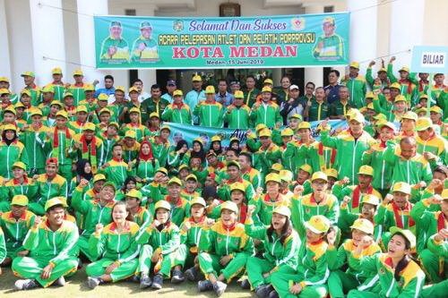 Wali Kota Medan Harapkan Atlet Kota Medan Kembali Menjadi Juara Umum di Porprovsu Tahun 2019