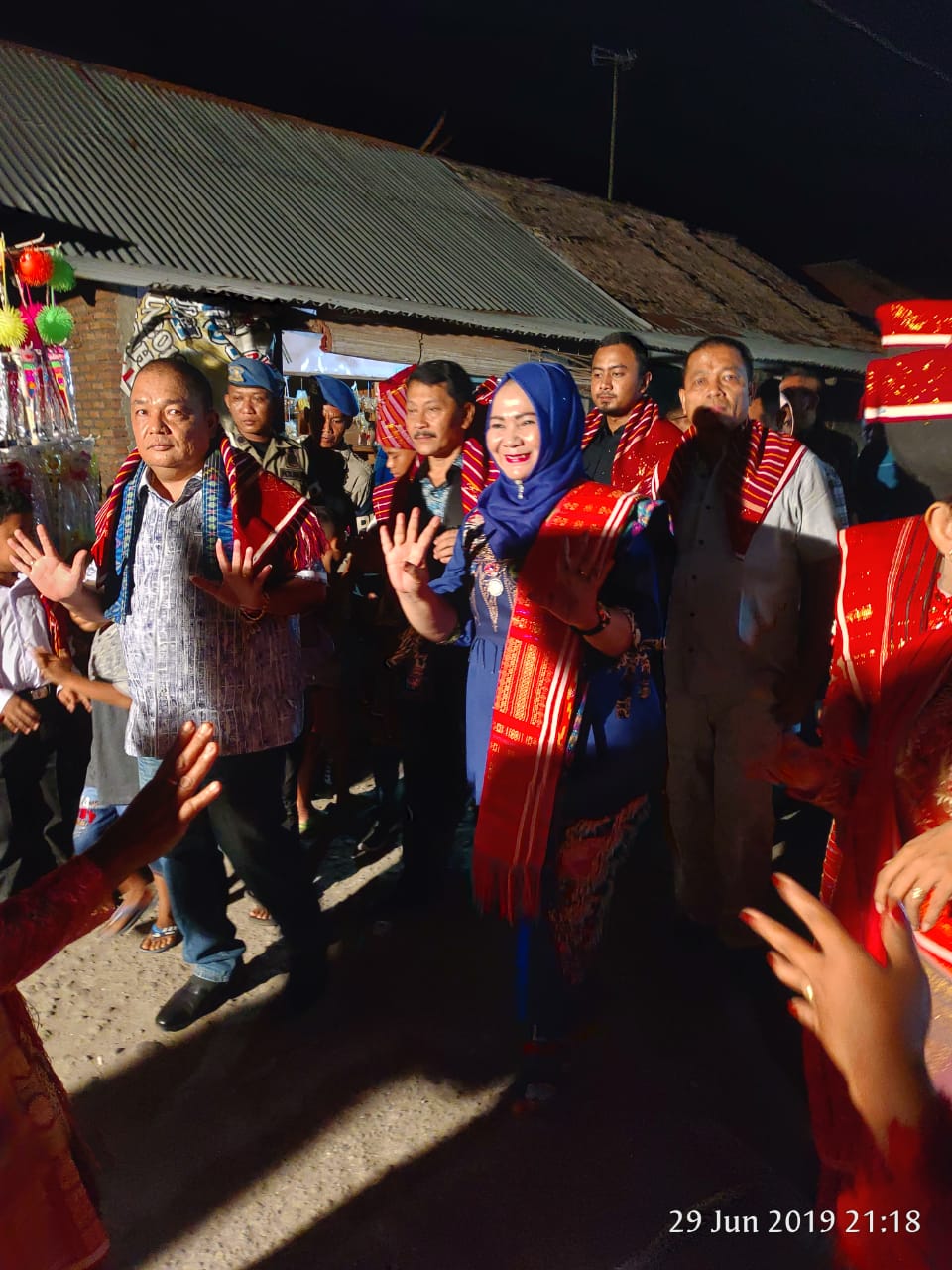 Bupati Langkat Hadiri Acara Kerja Tahunan Desa Raja Tengah