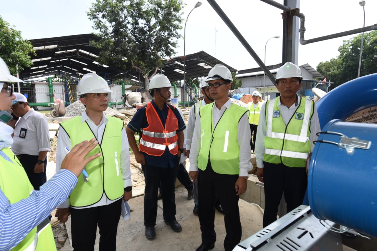 Ada Kendala Teknis , Penyambungan Pipa Transmisi 800 mm Ditunda