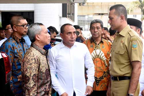 Edy Rahmayadi: PDAM Tirtanadi Bukan Tempat 