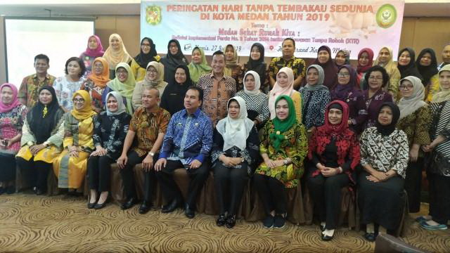 Pemko Medan Peringati Hari Tanpa Tembakau Sedunia