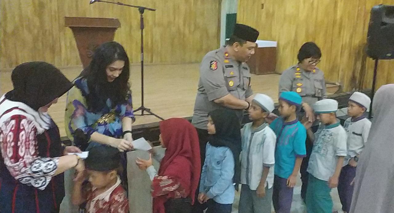 Keluarga Besar Polsek Medan Baru Bukber Puasa Bersama Anak Yatim dan Muspika Serta Toga, Tomas, Toda