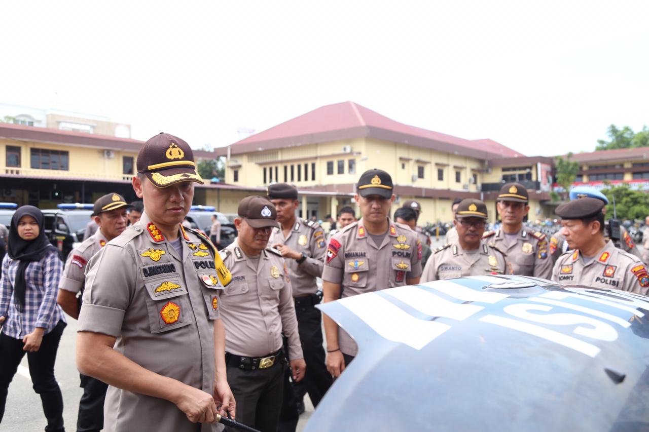 Kapolrestabes Medan Himbau Personel Patroli Miliki Rasa Tanggungjawab Dengan Randis