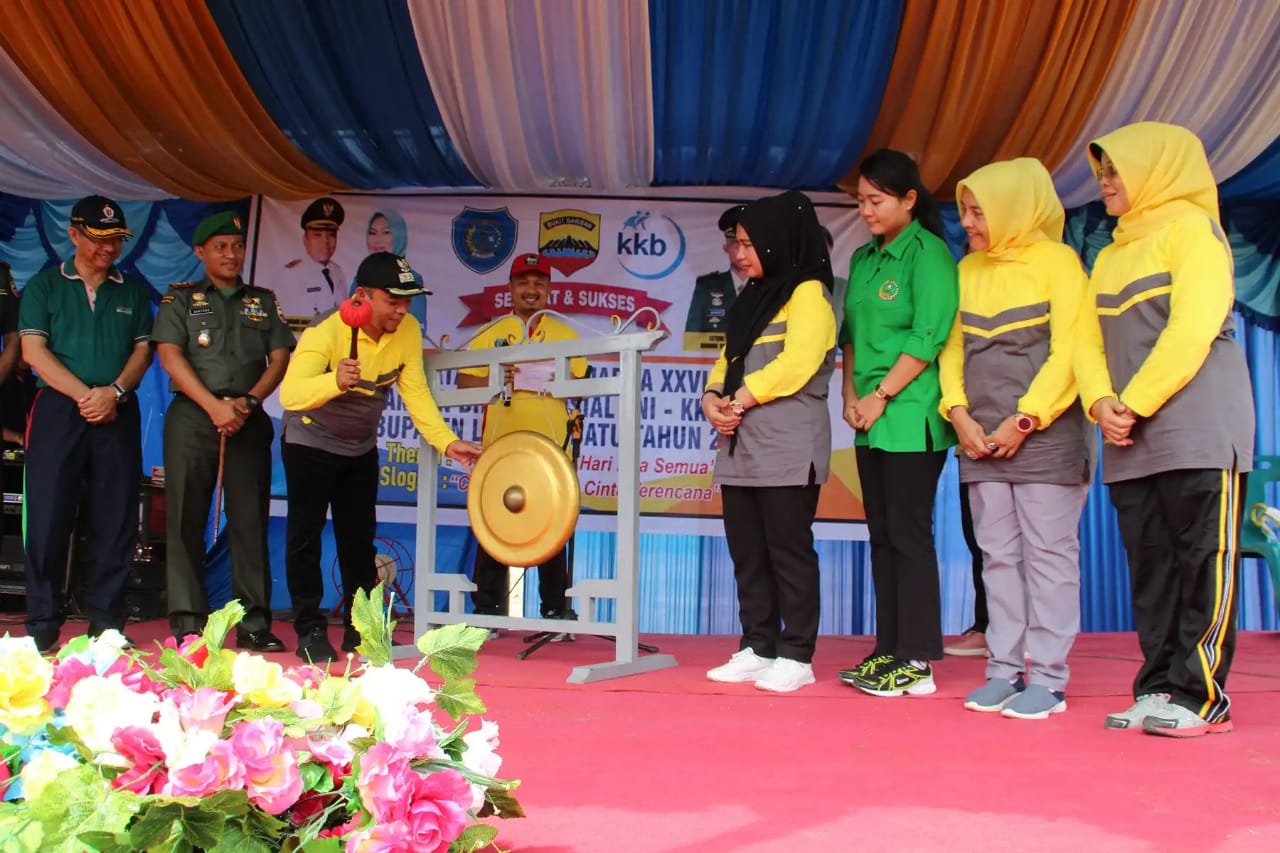 Dinas Perpustakaan dan Gema Wisesa Labuhanbatu Semarakkan Hari Keluarga