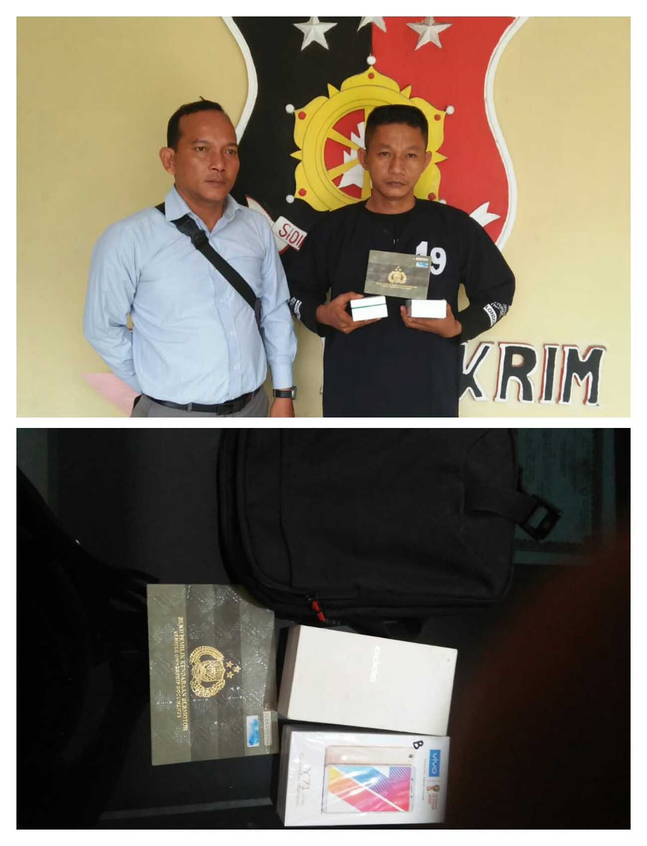 Sikat Sepeda Motor, Laptop dan HP, Pria Perantauan Asal Bandung Ditangkap Pegasus Helvetia