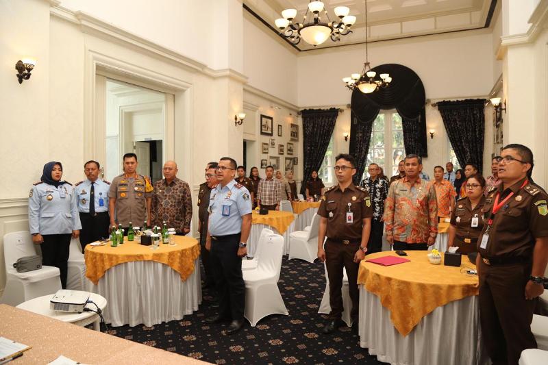 MoU Pengintegrasian dan Legalisasi Administrasi Sistem Penangan Perkara Berbasis Elektronik Ditandatangani