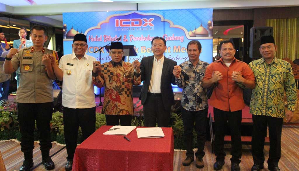 Ketua PBNU  Hadiri Halal Bi Halal Pembukaan Gudang PT ICDX Logistik  Berikat Medan