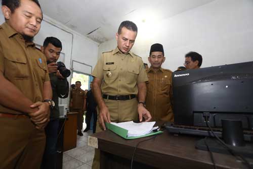 Sidak ke Kantor BPPRD Sumut,Wagub Prihatin Kondisi Kantor