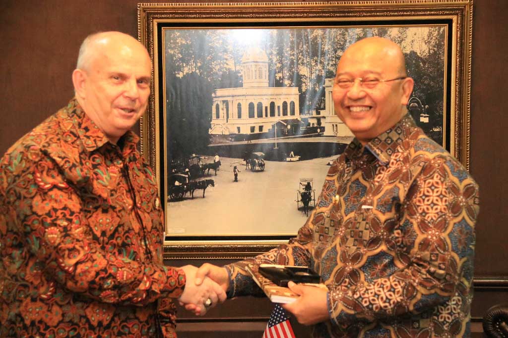 Wali Kota Terima Kunjungan Dubes AS, Berharap Perayaan HUT AS Meriah