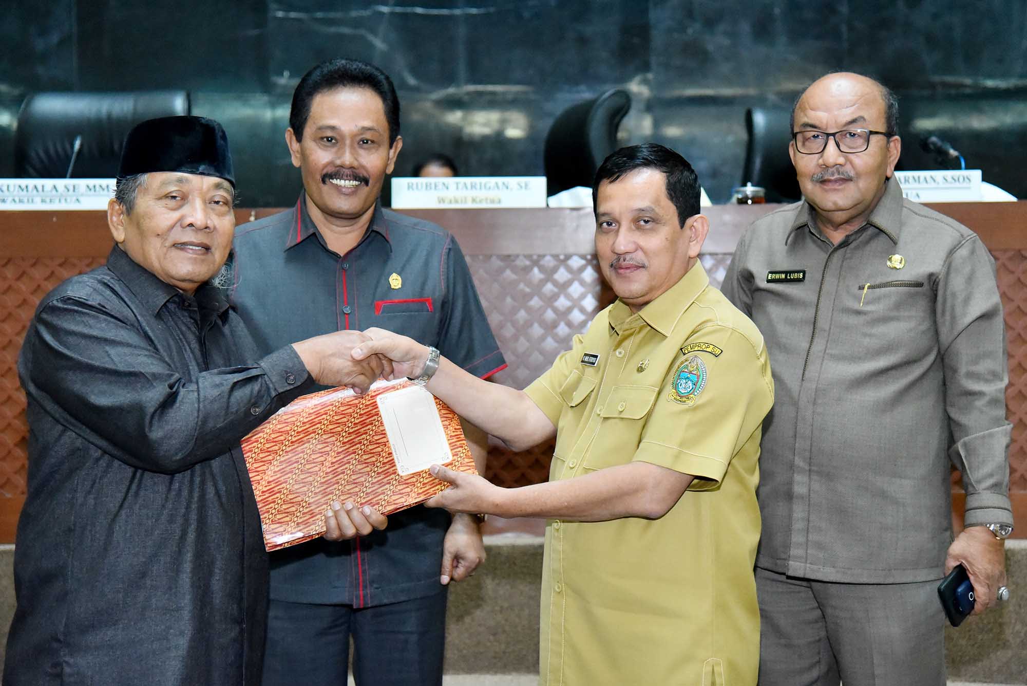 Gubernur Sumut Ajukan Pencabutan  Perda Pengendalian Kelebihan Muatan Angkutan Barang