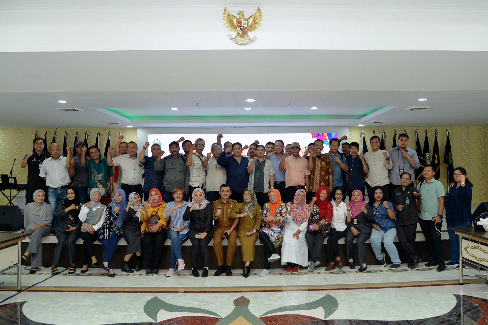 Biro Humas dan Keprotokolan  Setdaprov Sumut Silaturahmi Dengan Wartawan