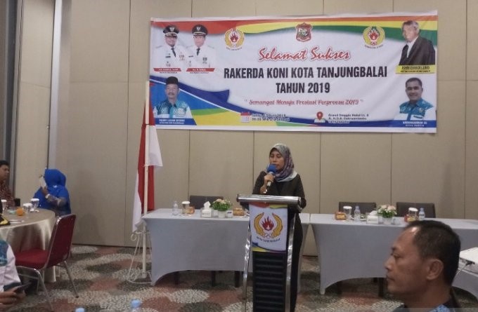 Pemko Tanjungbalai Harapkan KONI Cetak Atlit PON