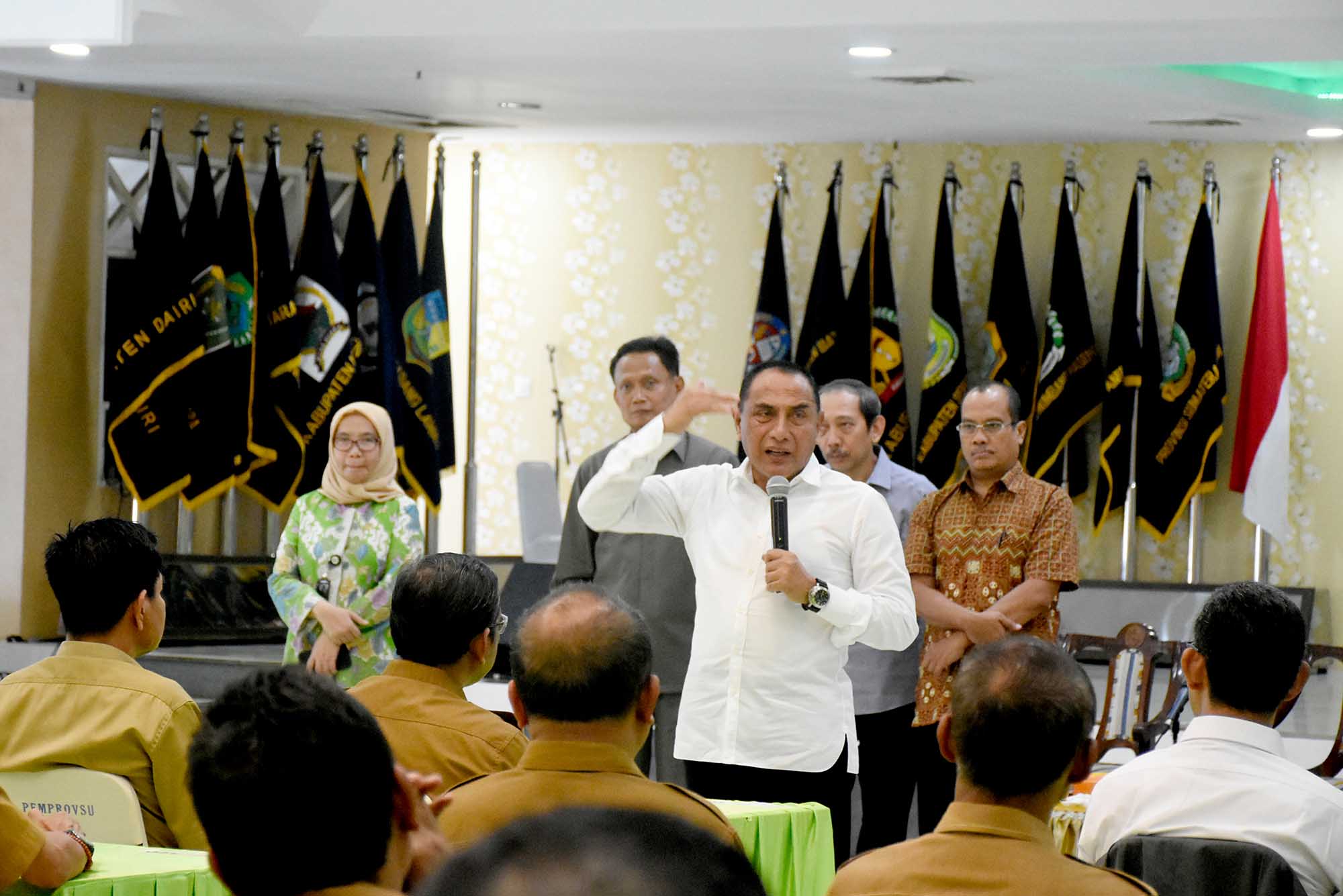 Tinjau Pelaksanaan Ujian Seleksi Eselon II,  Gubernur : Mencari yang Terbaik Dari yang Baik