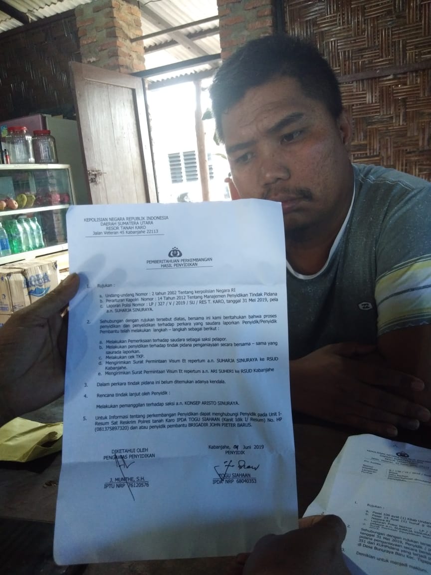 Persoalan Sepele, Ketua Karang Taruna Dianiyaya Oknum Polisi