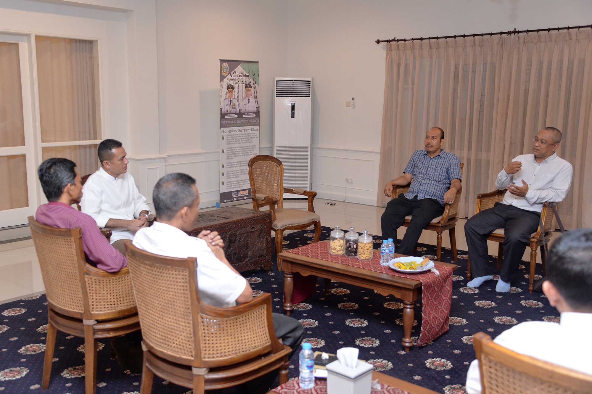 Terima Audiensi UISU soal Pembangunan RS,  Wagub Minta Kedepankan Pelayanan Ketimbang Bisnis