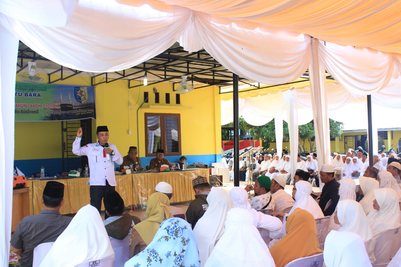 314 Jamaah Haji Batubara Ikut Bimbingan Manasik Haji