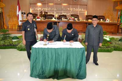 7 Fraksi DPRD Langkat Setujui LPJ Bupati