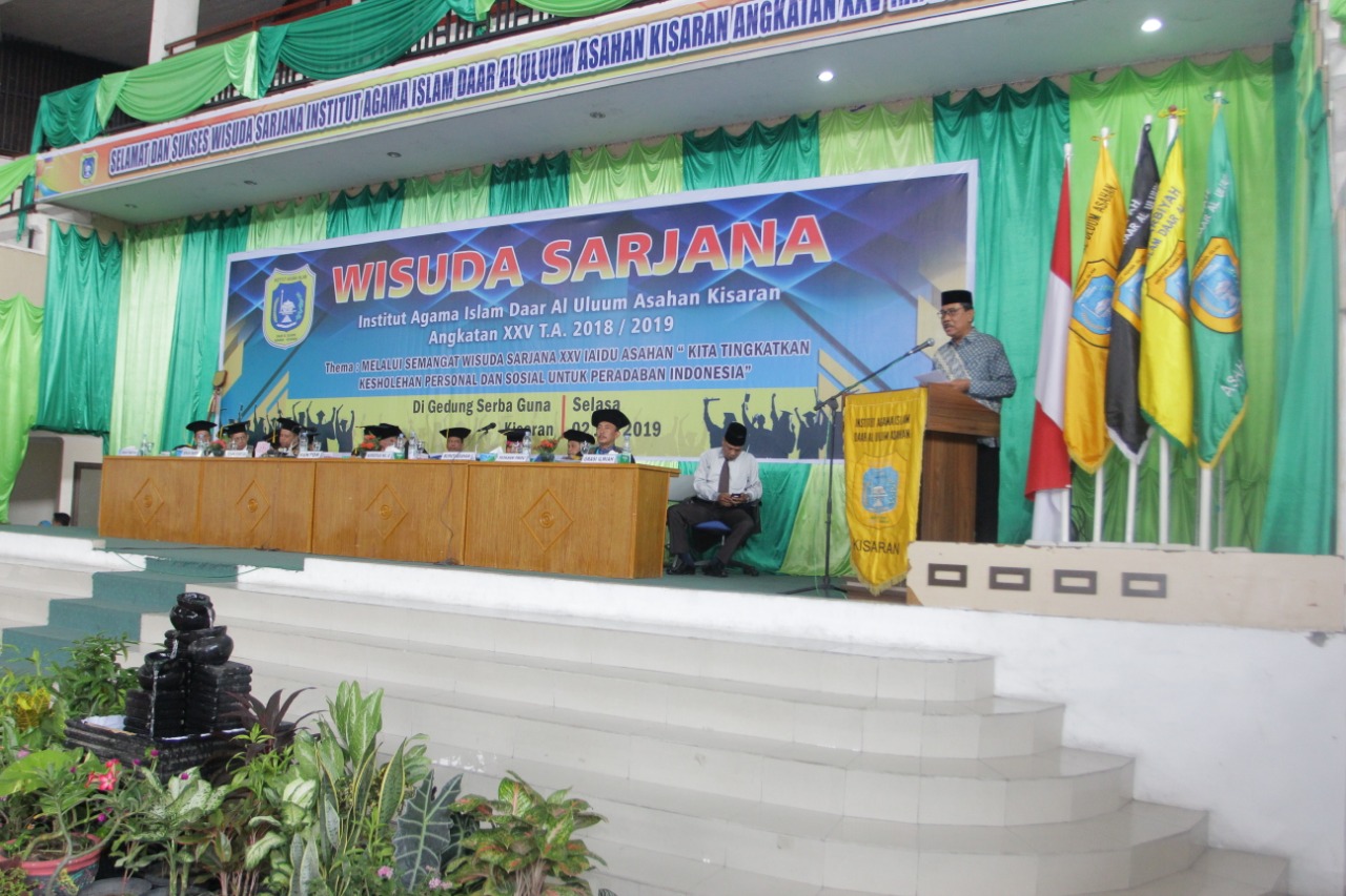 AIDU Asahan Wisuda 157 Sarjana Angkatan XXV Tahun 2018/2019