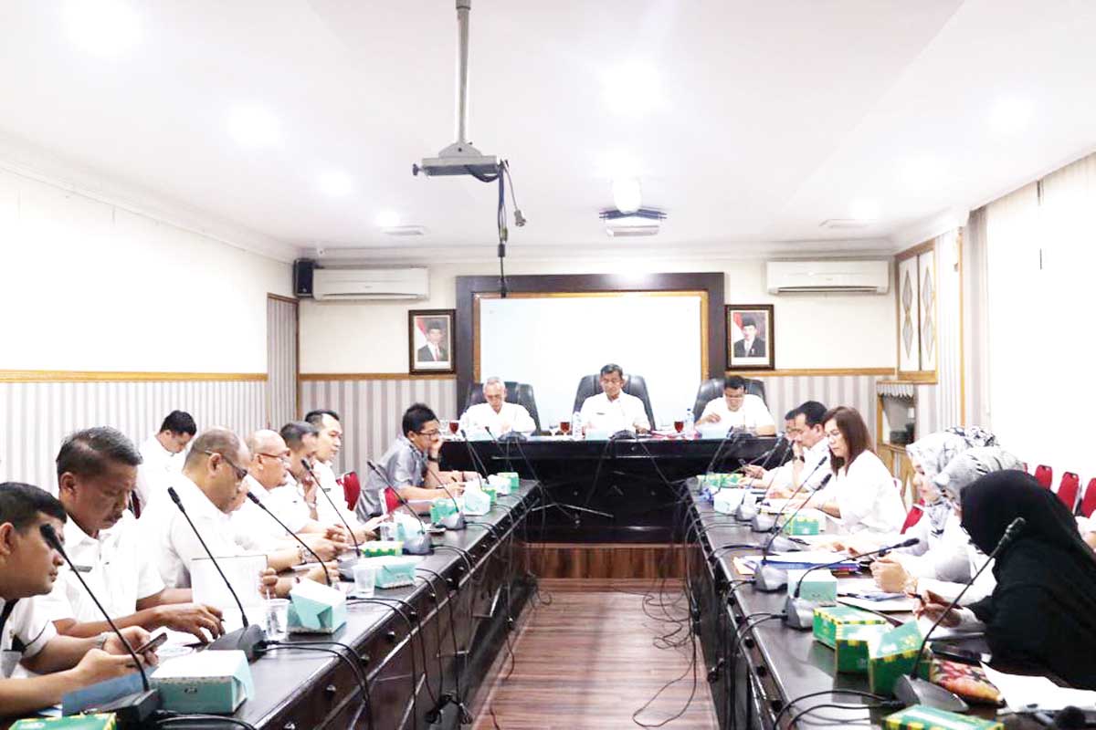 Wali Kota Pimpin Rapat Bahas Kepesertaan BPJS PBI Medan