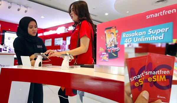 Smartfren Hadirkan eSIM Pertama di Indonesia