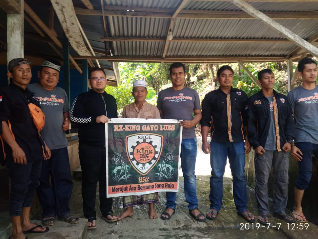 RKGL RX-KING Gayo Lues Beri Bantuan Untuk Pembangunan Masjid Al-Mujahirin