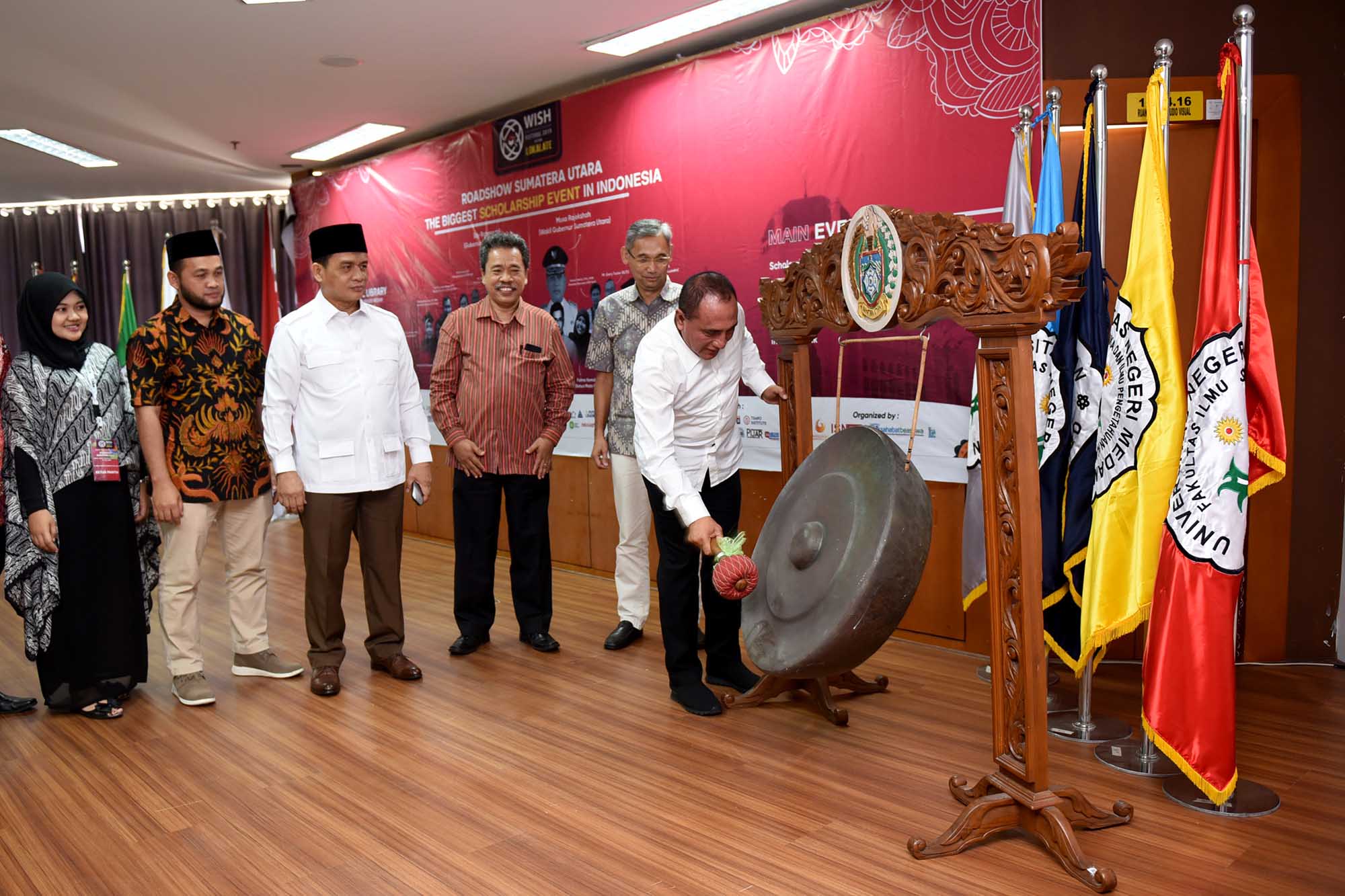 Gubernur Sumut Buka WISH 2019,  Ajak Pelajar dan Mahasiswa Manfaatkan Peluang Beasiswa