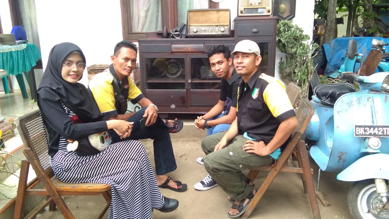 Halal Bi Halal Scooterist Langkat Meriah