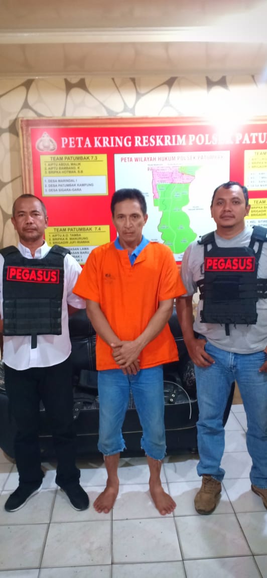 Pegasus Polsek Patumbak Penjarakan BD Shabu Warga Marendal 4 Tahun Penjara