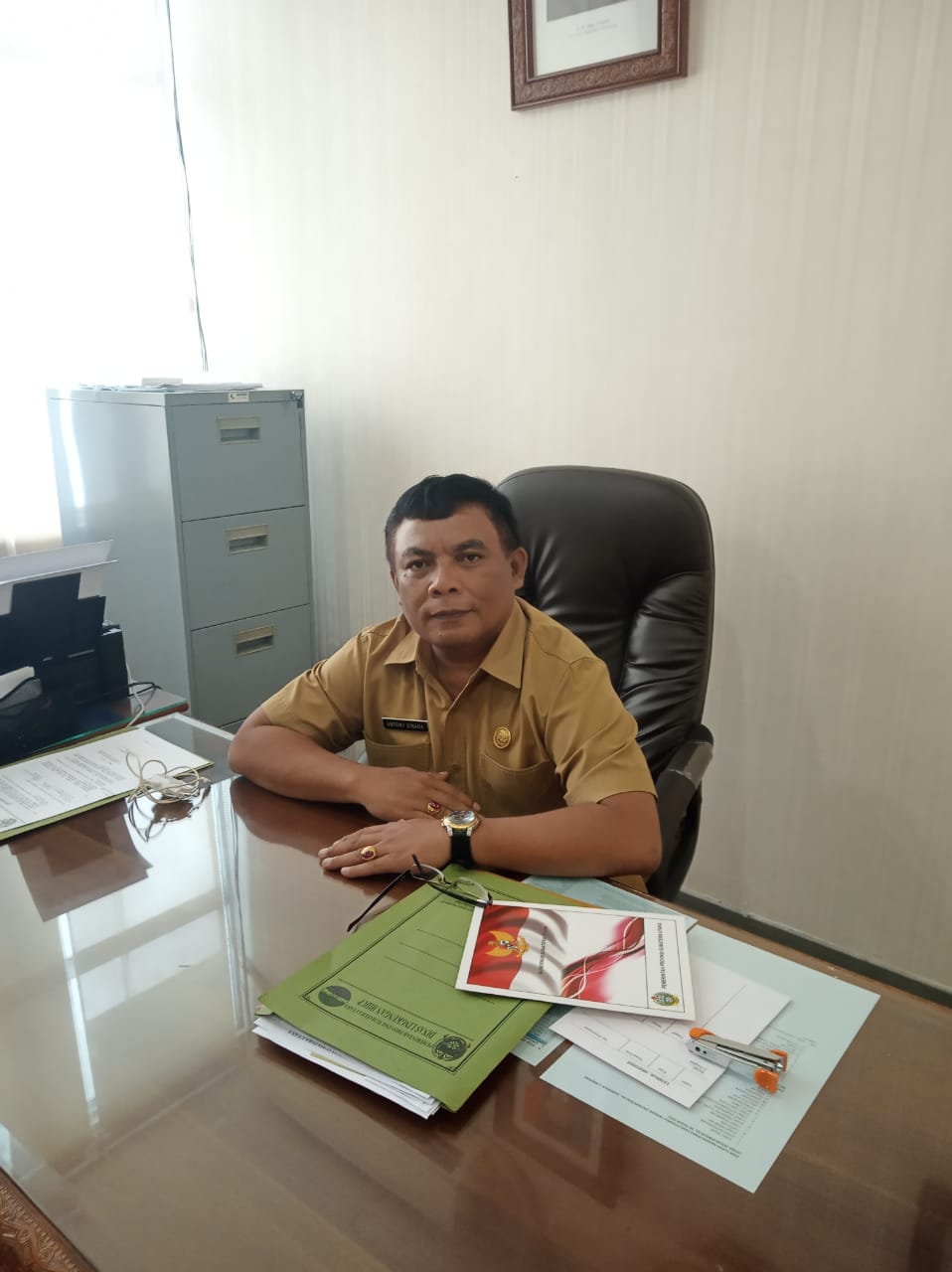 Dicopot dari Kabid Perijinan,  Antony Sinaga Pertanyakan Gubernur Edy Rahmayadi