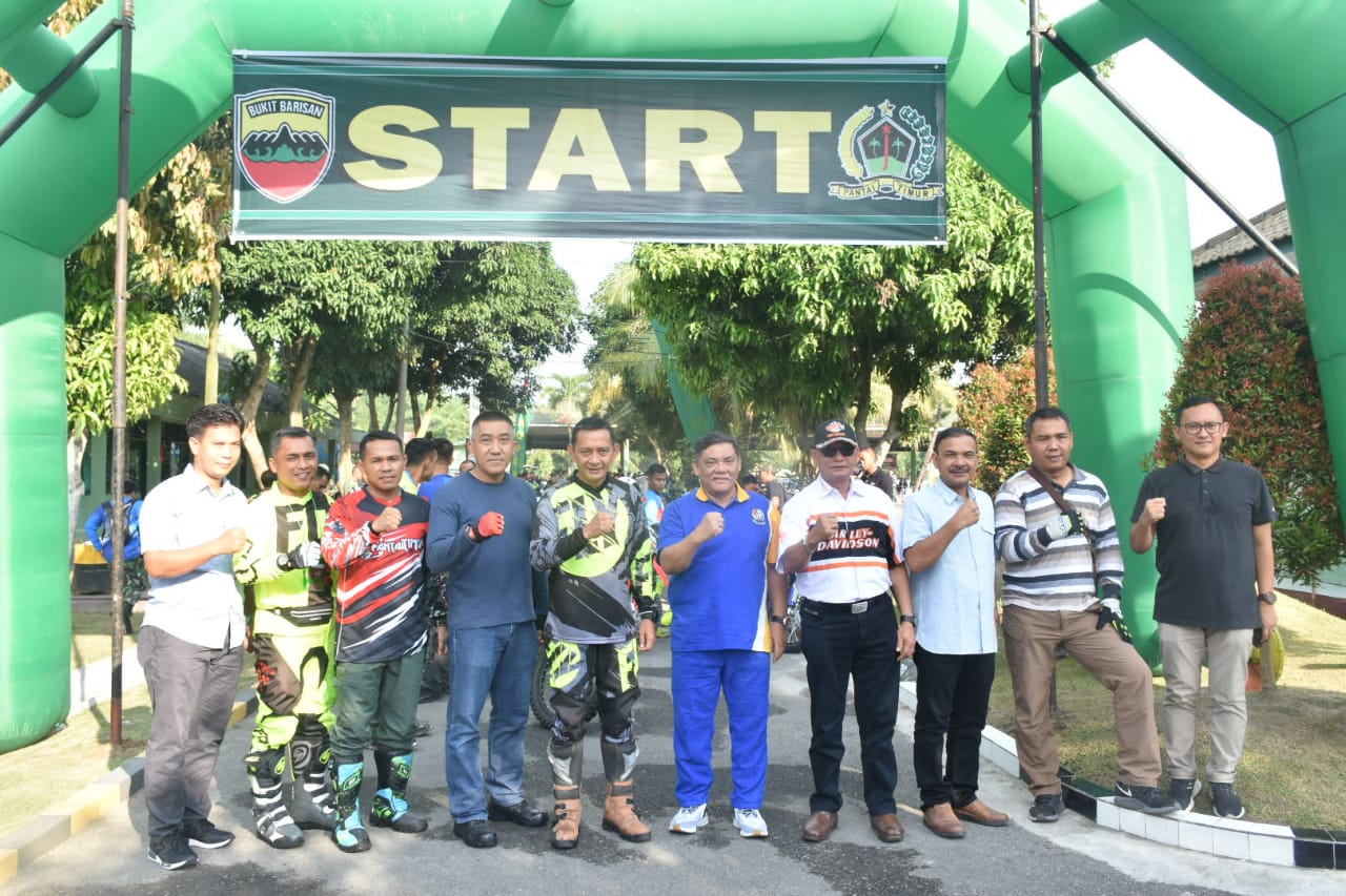 Trabas Trail Adventure Bersama Pangdam I/BB, Membangun Komunikasi dan Silaturahmi