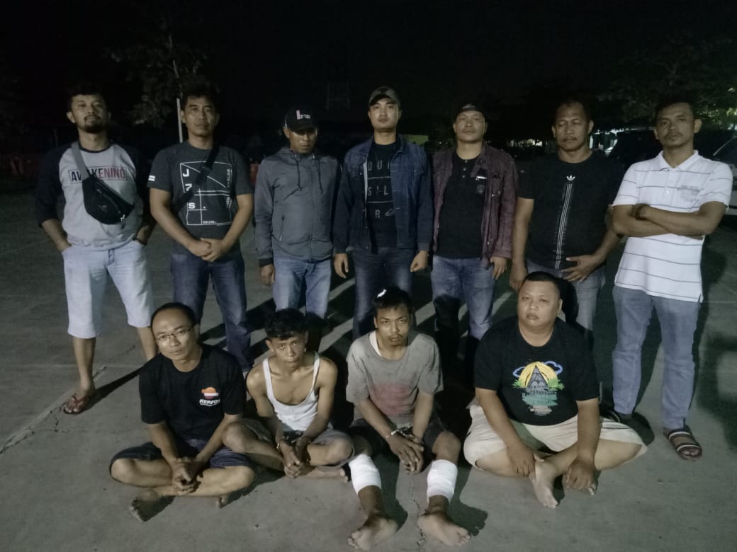 Polres Sergai Bekuk 2 Pelaku Bajing Loncat dan 2 Penadah