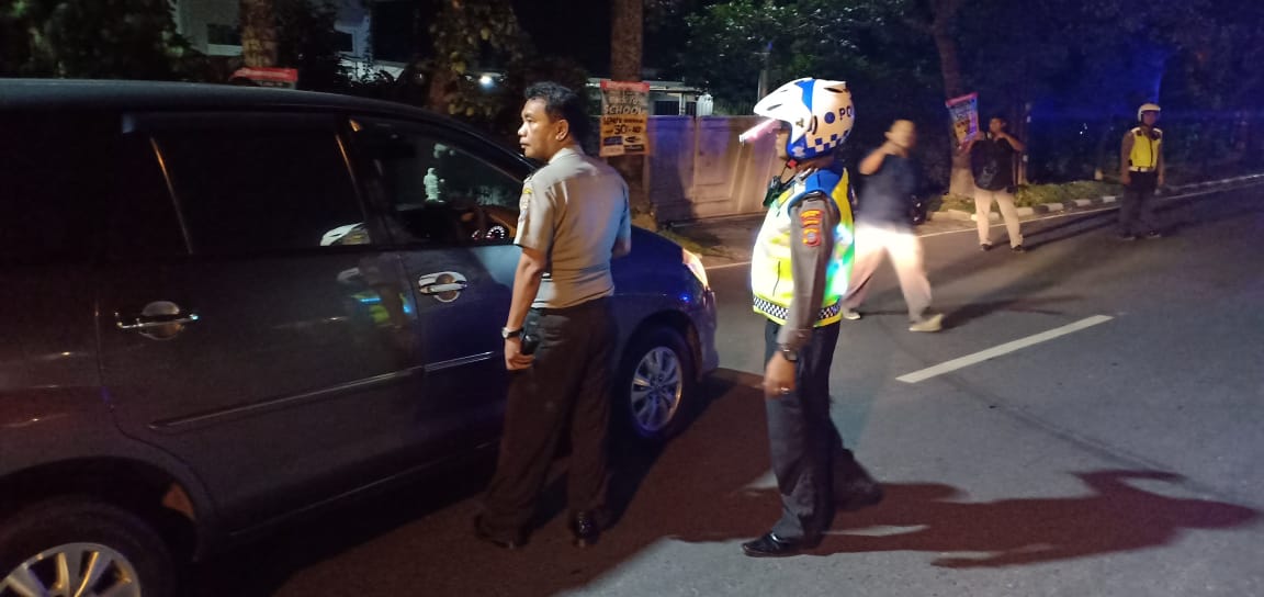 Antisipasi C3, Polsek Medan Kota Adakan Razia Dini Hari