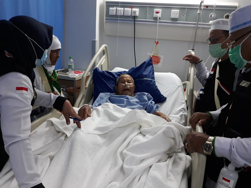 Jemaah Calhaj Kloter 03 MES Gagal Ginjal dirawat di Madinah