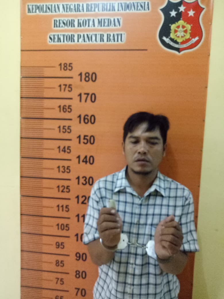 Miliki Ganja, Panji Diamankan Pegasus Pancur Batu