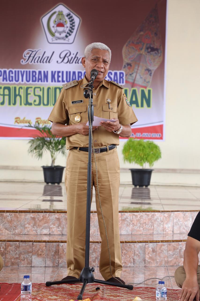 Plt Bupati Asahan Minta Keguyuban di Pujakesuma di Perkental