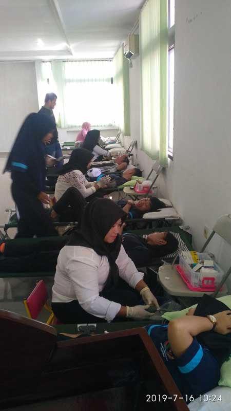 Sambut HBA Kejari Binjai Gelar Baksos