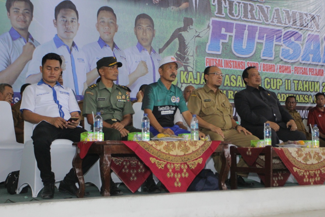 HUT ADHYAKSA ke 59 Kejari Gelar Turnamen Futsal Jalin Silaturahmi Dengan Pemkab Asahan