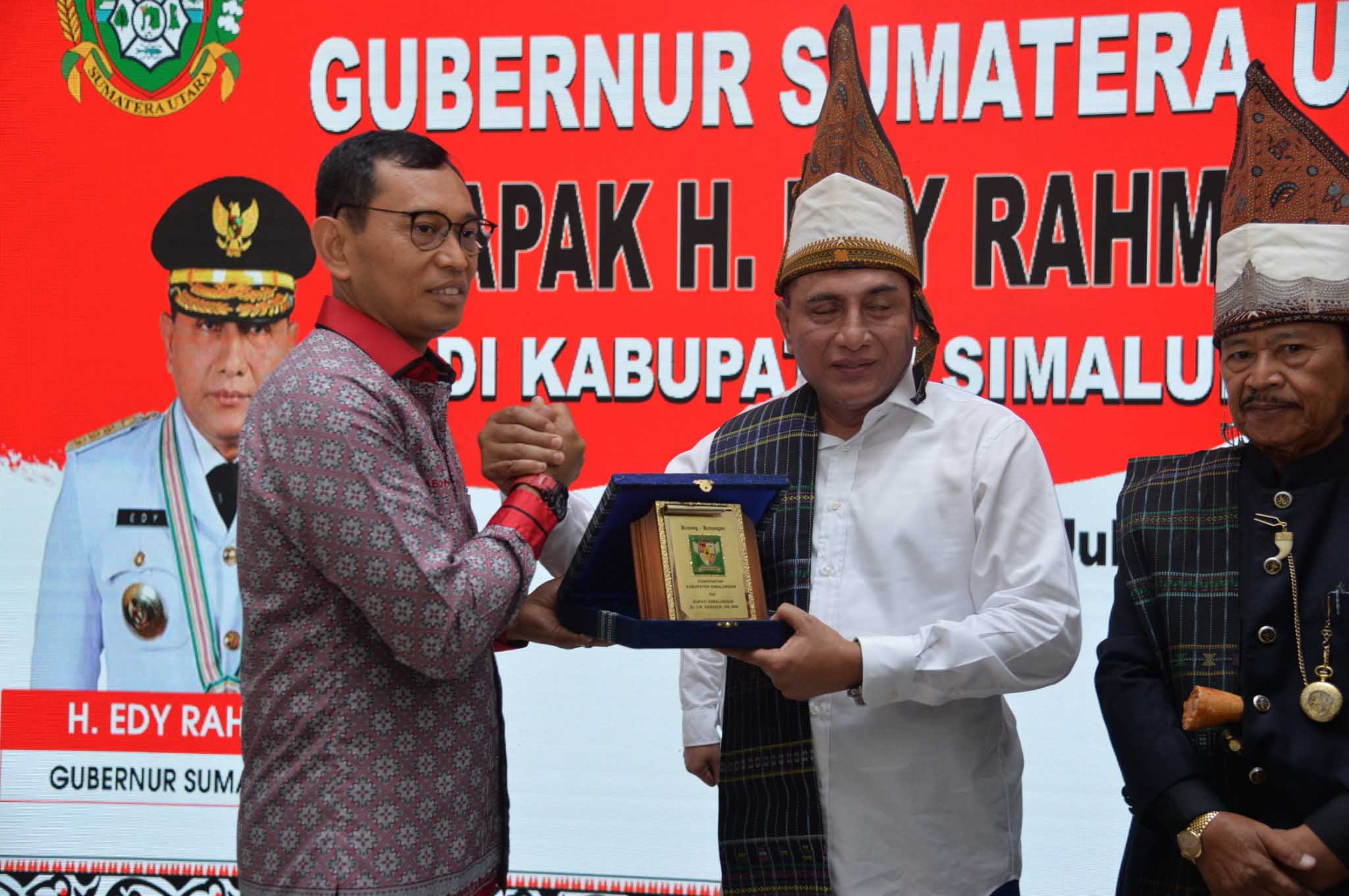 Kunjungan Kerja Gubernur ke Simalungun, Kepala Desa Kunci Kesejahteraan Rakyat