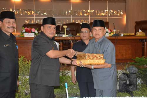 Bupati Langkat Sampaikan LPJ APBD TA 2018