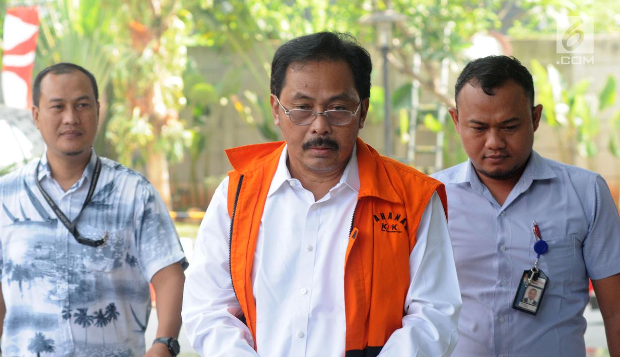 KPK Perpanjang Penahanan Gubernur Kepri Nurdin Basirun