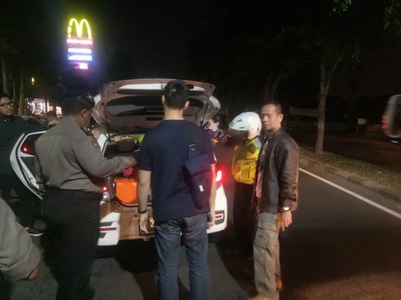 Razia Patroli 3C, Polsek Sunggal Amankan 41 Kendaraan dan 4 Tersangka